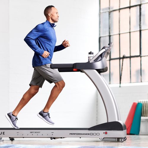 Accessorize your treadmill workouts with residential fitness equipment.
