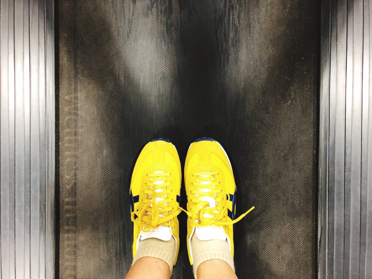 The right shoes for the transition to running on the treadmill.